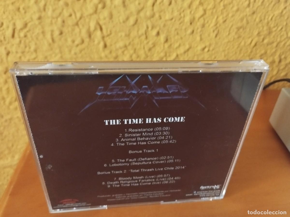 CDs de m&uacute;sica: HELLRAIDER - THE TIME HAS COME CD THRASH METAL CHILE - Foto 2