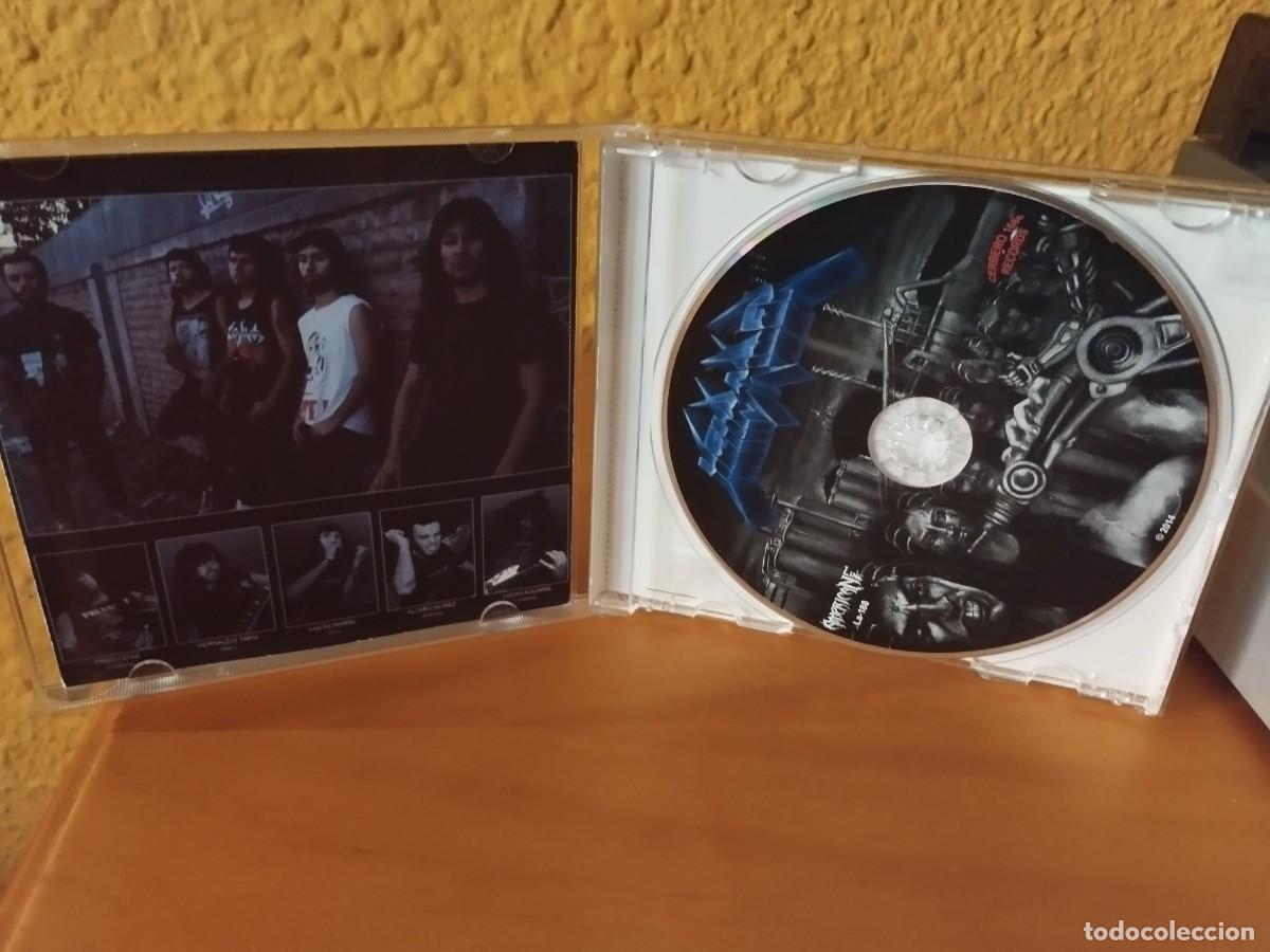 CDs de m&uacute;sica: HELLRAIDER - THE TIME HAS COME CD THRASH METAL CHILE - Foto 3