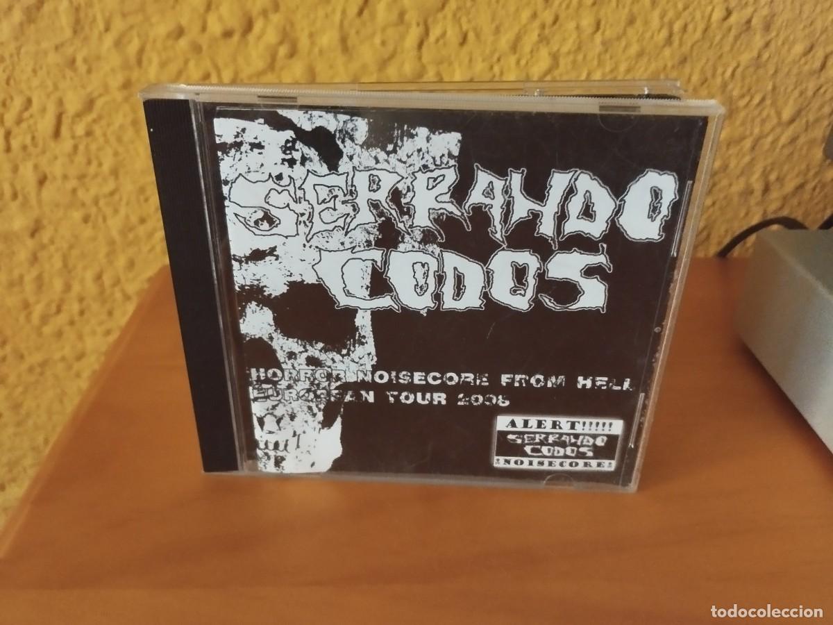 CDs de m&uacute;sica: SERRANDO CODOS - HORROR NOISCORE FROM HELL EUROPEAN TOUR 2008 CD - Foto 1