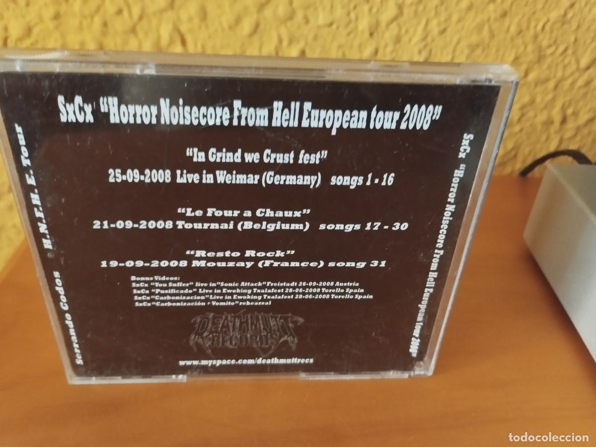 CDs de m&uacute;sica: SERRANDO CODOS - HORROR NOISCORE FROM HELL EUROPEAN TOUR 2008 CD - Foto 2