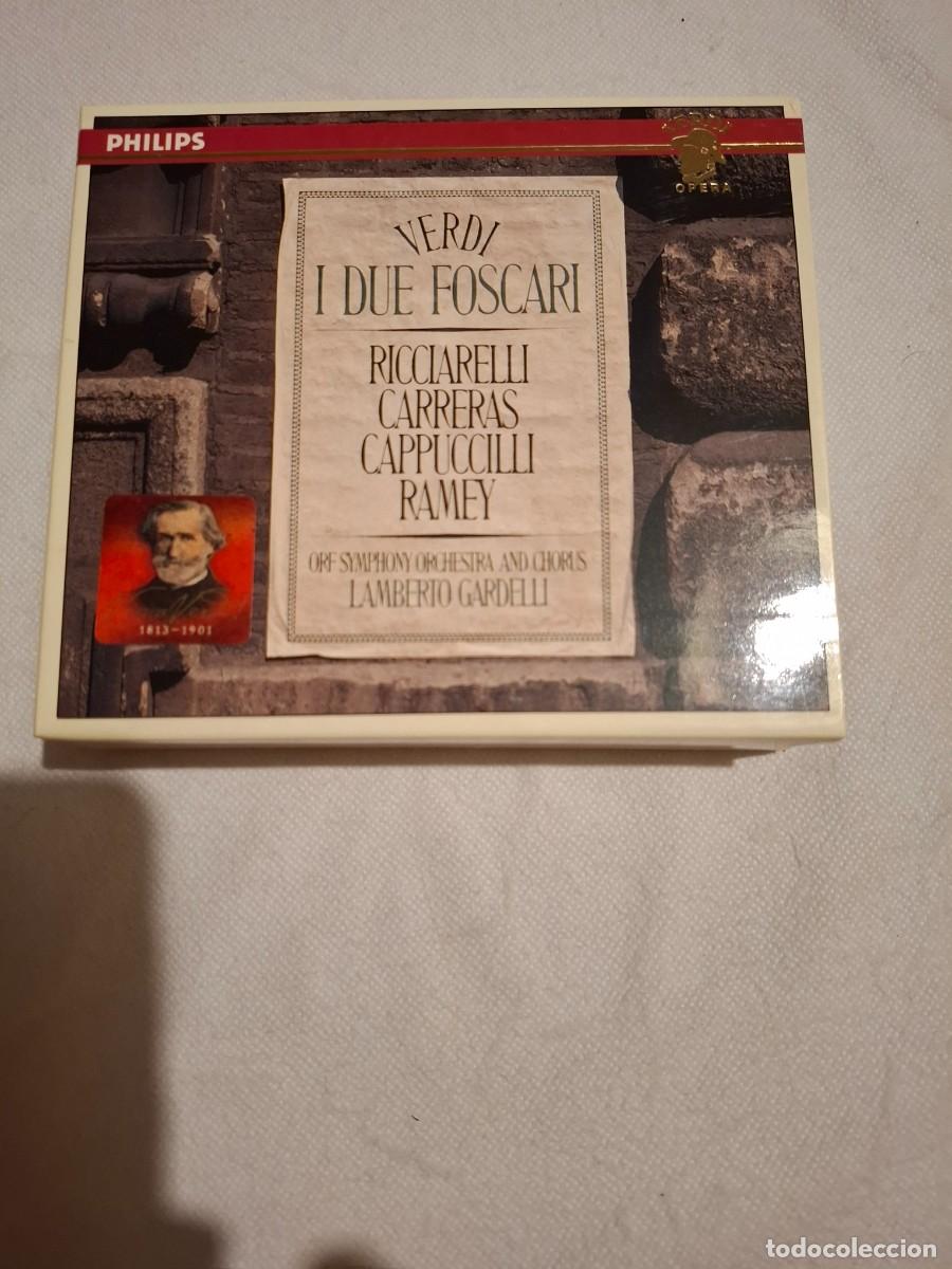 CDs de m&uacute;sica: GIUSEPPE VERDI: I DUE FOSCARI (PHILIPS-2 CD) - Foto 1