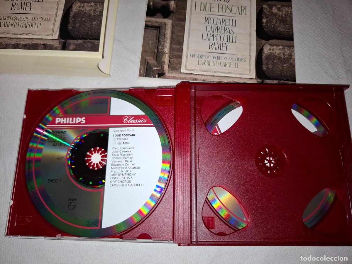 CDs de m&uacute;sica: GIUSEPPE VERDI: I DUE FOSCARI (PHILIPS-2 CD) - Foto 6