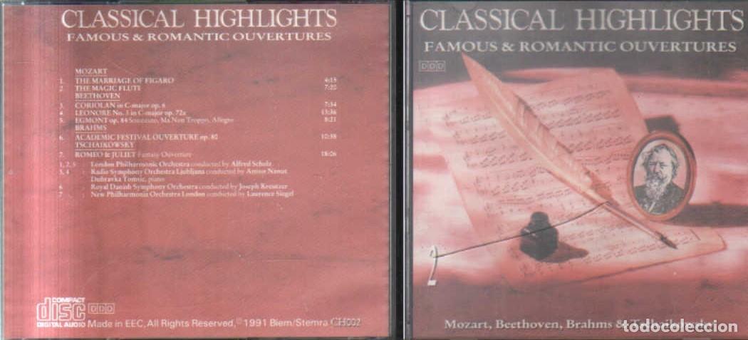 CDs de m&uacute;sica: CLASSICAL HIGHLIGHTS. CD- CLASICA-2838 - Foto 1