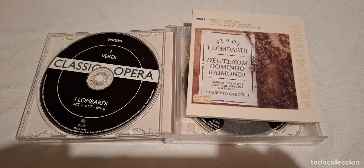 CDs de m&uacute;sica: GIUSEPPE VERDI: I LOMBARDI (PHILIPS-2 CD) - Foto 4