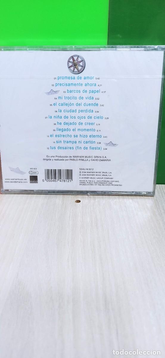 CDs de m&uacute;sica: *LIQUIDACI&Oacute;N* DAVID DEMARIA - BARCOS DE PAPEL - Foto 2