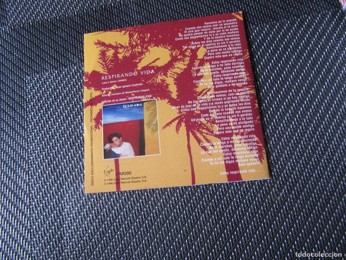 CDs de m&uacute;sica: C&auml;rabo &ndash; Respirando Vida - Foto 2