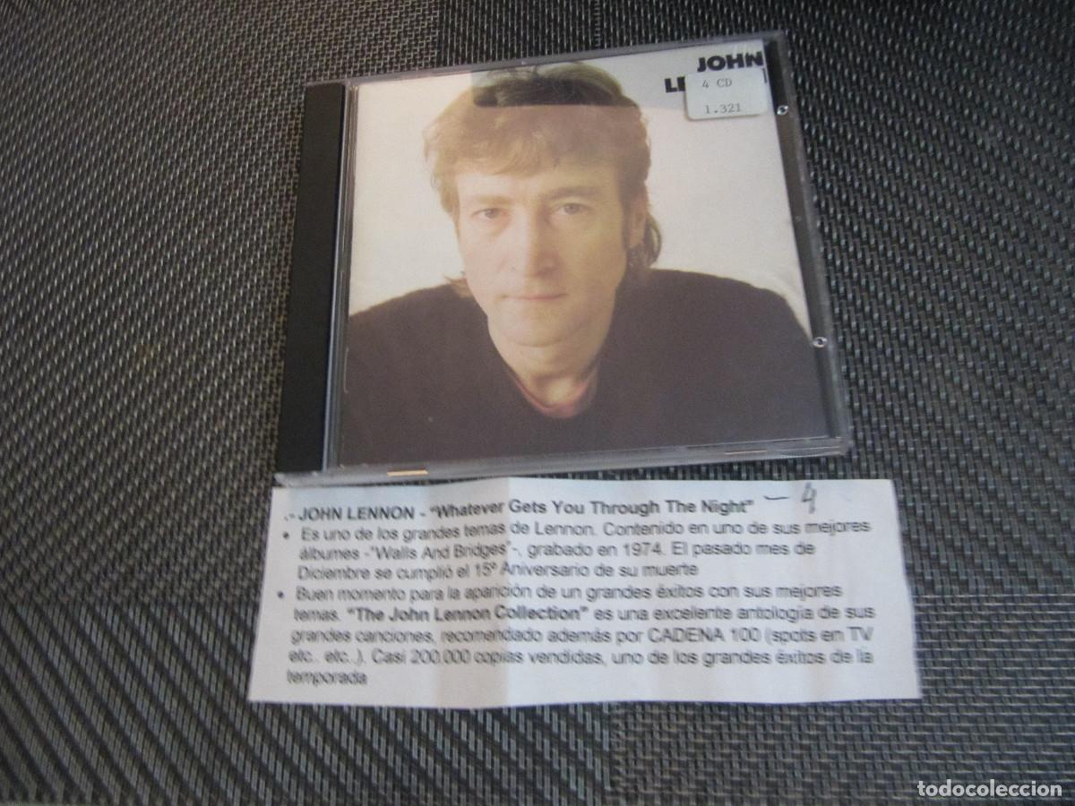 CDs de m&uacute;sica: JOHN LENNON COLLECTION CD CADENA 100 - Foto 1
