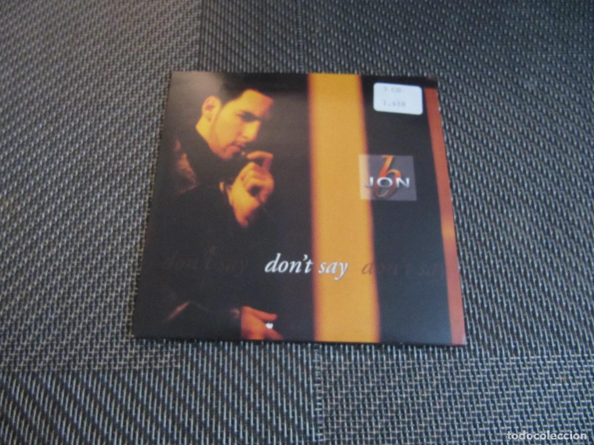 CDs de m&uacute;sica: Jon B &ndash; Dont Say --- - Foto 1