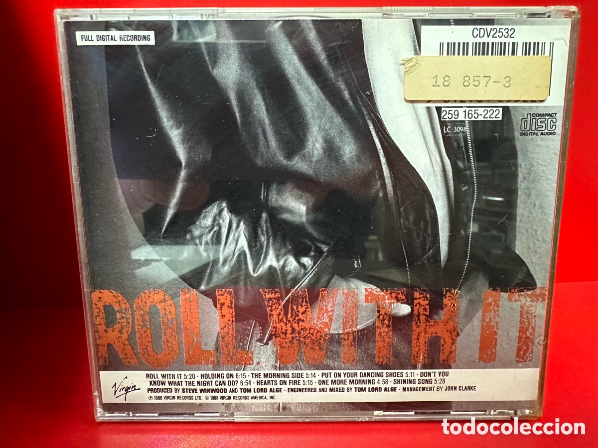 CDs de m&uacute;sica: Steve Winwood - Roll With It (CD) - Foto 2