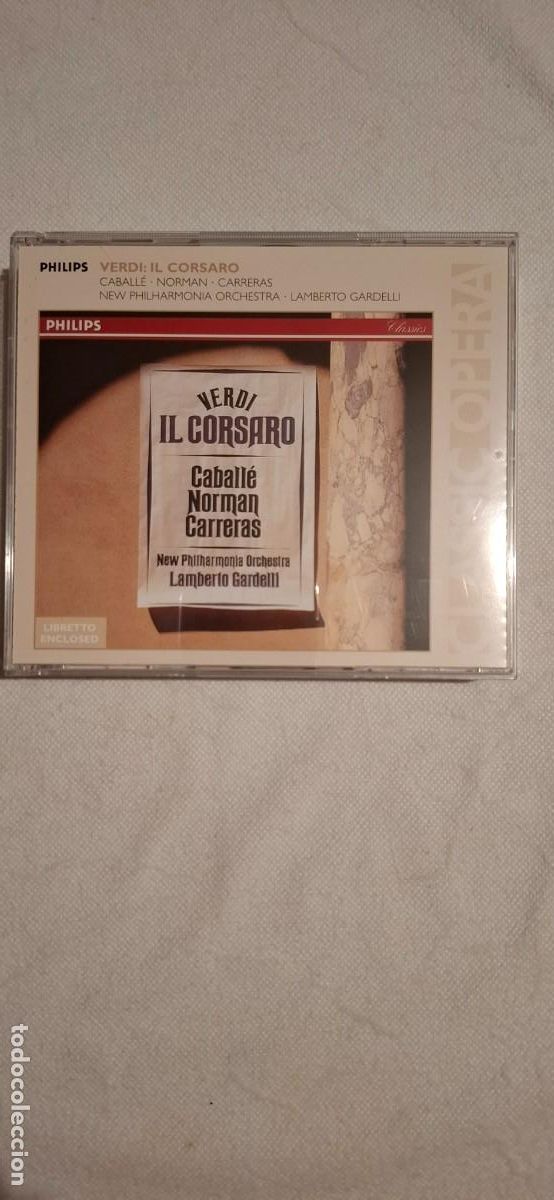 CDs de m&uacute;sica: GIUSEPPE VERDI: IL CORSARO (PHILIPS-2 CD) - Foto 1