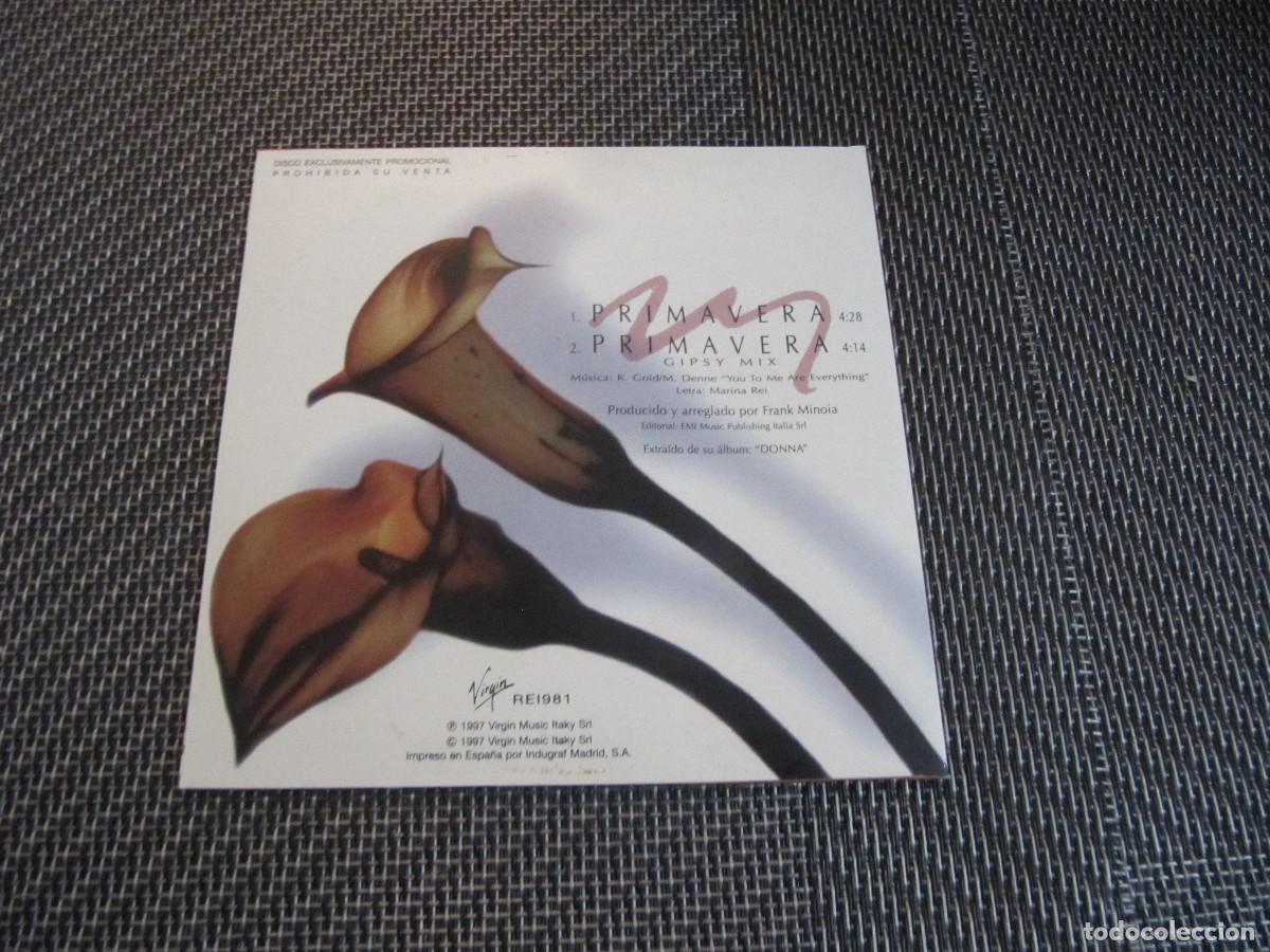 CDs de m&uacute;sica: MARINA REI PRIMAVERA CD SINGLE - Foto 2