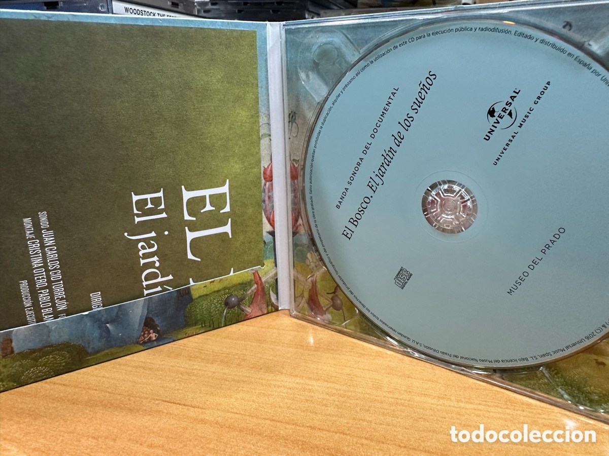 CDs de m&uacute;sica: Banda Sonora Del Documental El Bosco. El Jard&iacute;n De Los Sue&ntilde;os (CD, Comp) - Foto 2