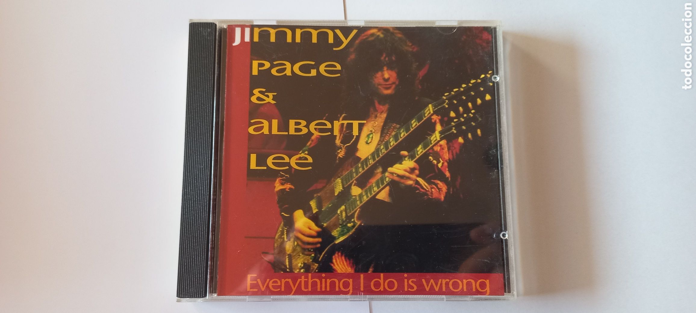 CDs de m&uacute;sica: Jimmy Page & Albert Lee CD Everything I do is wrong CD como nuevo - Foto 1