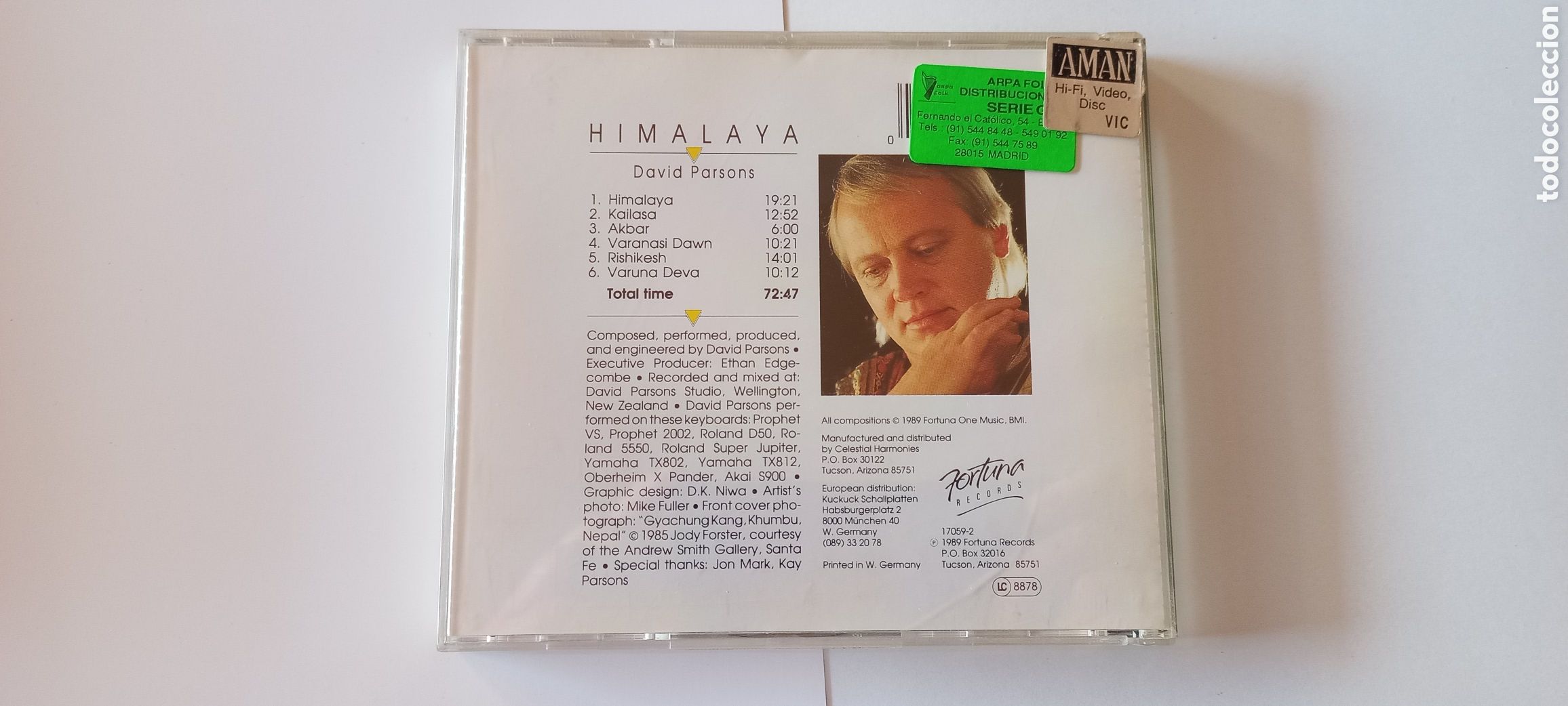 CDs de m&uacute;sica: David Parsons CD Himalaya - Foto 2