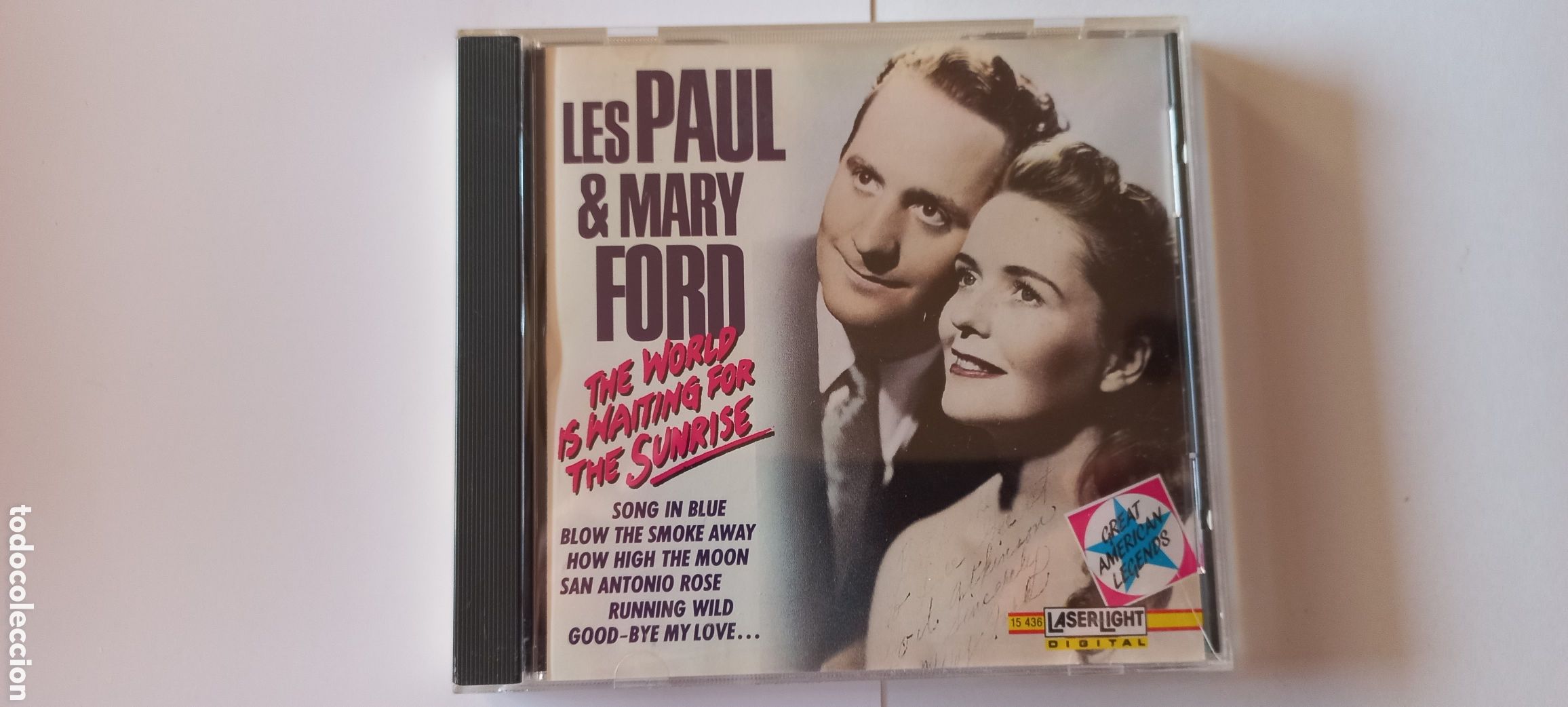 Musik-CDs: Les Paul & Mary Ford CD The World is Waiting for the Sunrise 20 tracks CD como nuevo