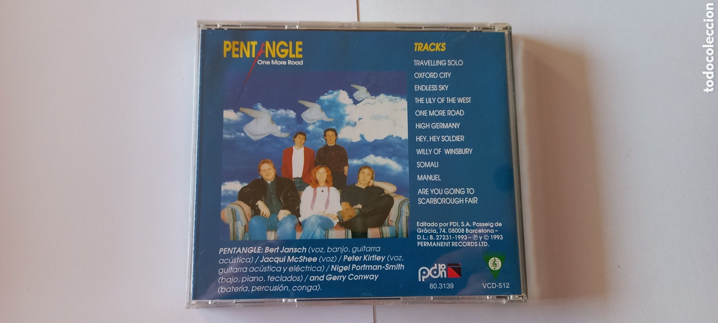 CDs de m&uacute;sica: Pentangle CD One More Road CD como nuevo - Foto 2