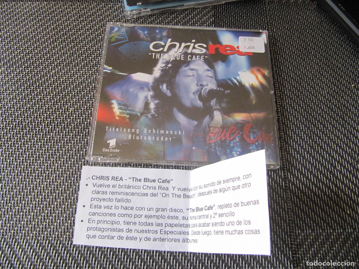 CDs de m&uacute;sica: CD SINGLE cadena 100 - CHRIS REA - THE BLUE CAFE - Foto 1