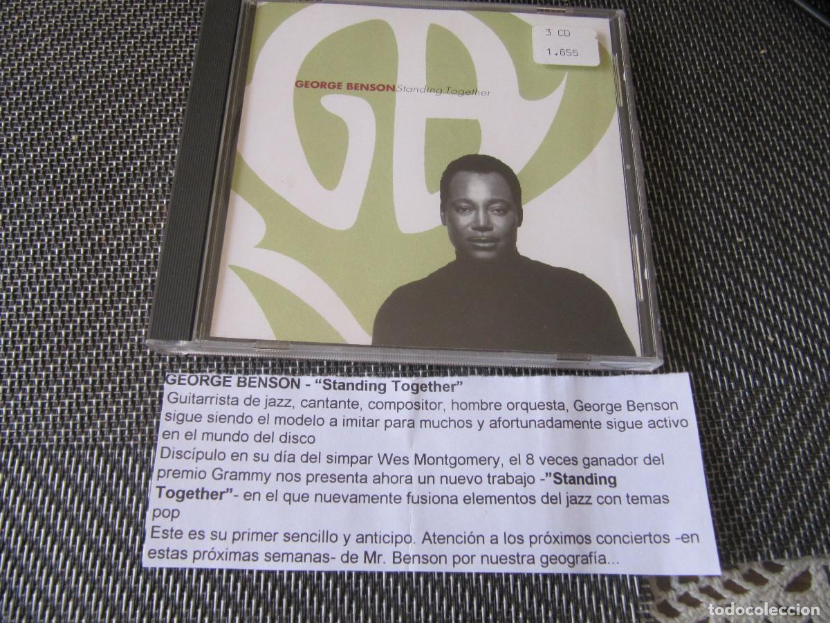 CDs de m&uacute;sica: GEORGE BENSON -- STANDING TOGETHER CD CADENA 100 - Foto 1