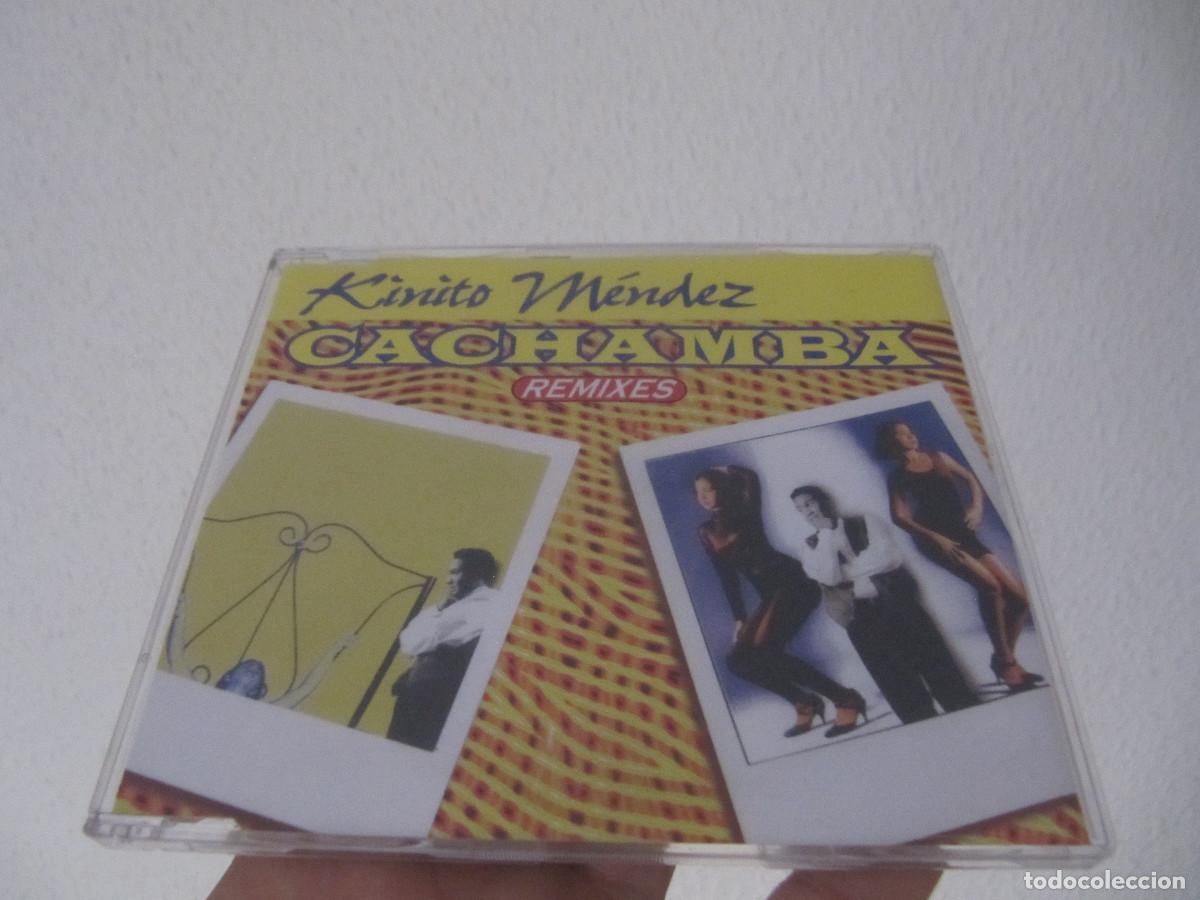 CDs de m&uacute;sica: KINITO MENDEZ Cachamba REMIXES CD SINGLE - Foto 1