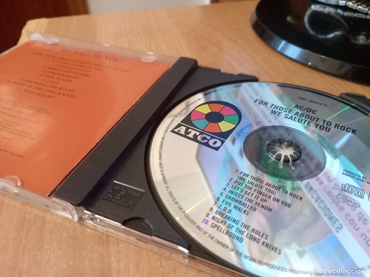 CDs de m&uacute;sica: CD AC/DC: FOR THOSE ABOUT TO ROCK - Foto 2