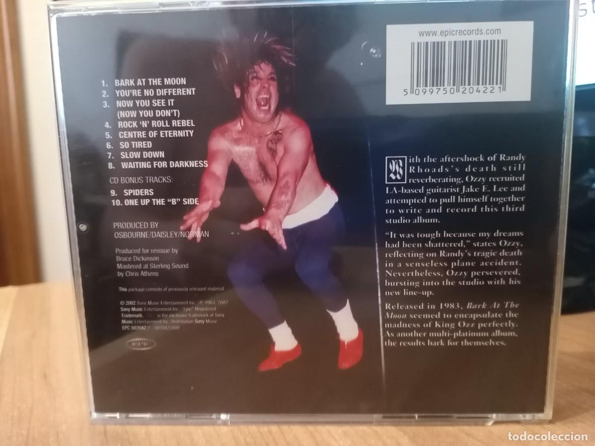 CDs de m&uacute;sica: OZZY OSBOURNE: BARK AT THE MOON - Foto 3