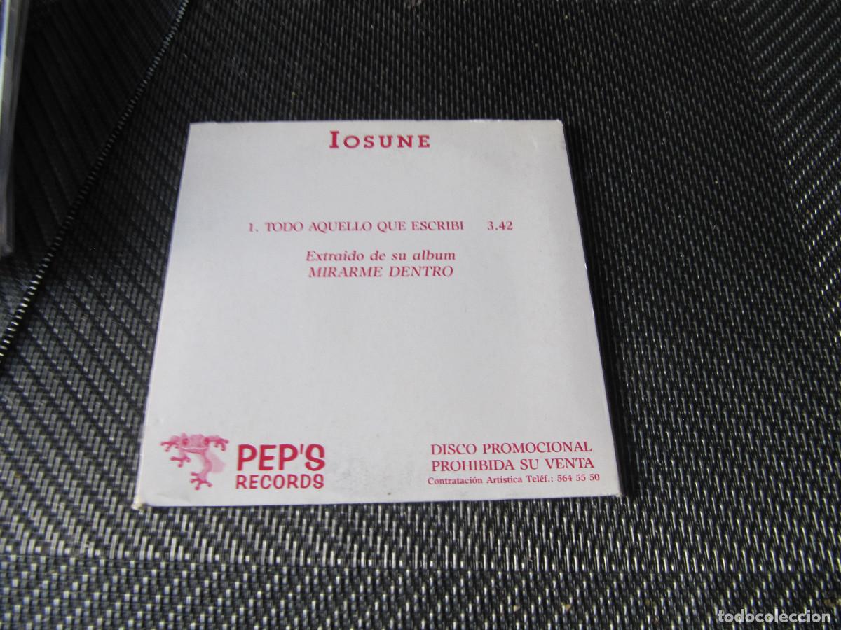 CDs de m&uacute;sica: Iosune &ndash; Todo Aquello Que Escrib&iacute; - Foto 2