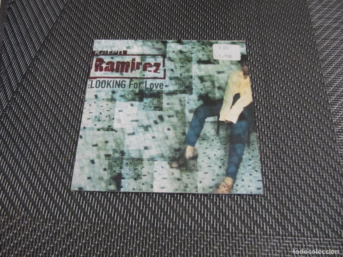 CDs de m&uacute;sica: KAREN RAMIREZ &rdquo;LOOKING FOR LOVE&rdquo; CD SINGLE - Foto 1