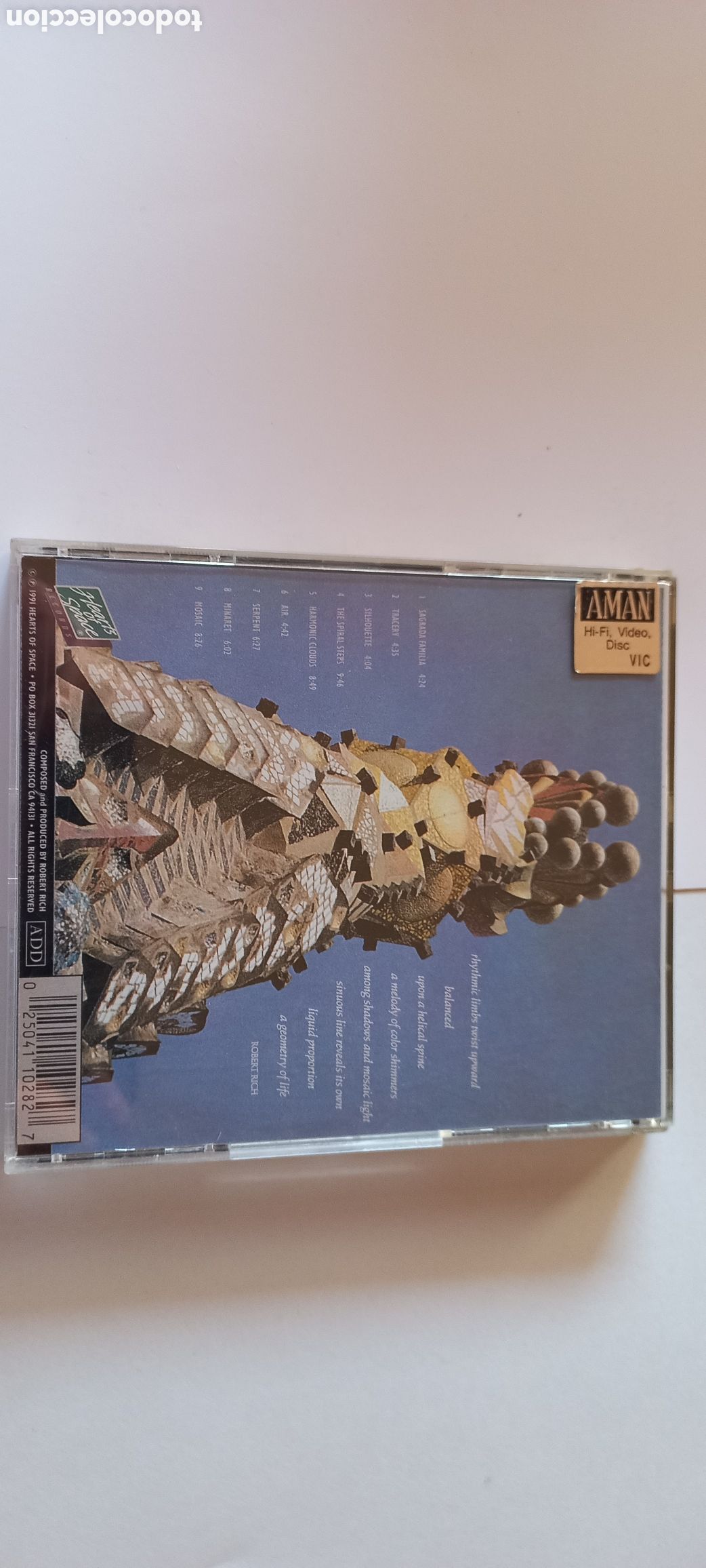 CDs de m&uacute;sica: Richard Rich CD Gaud&iacute; como nuevo - Foto 2