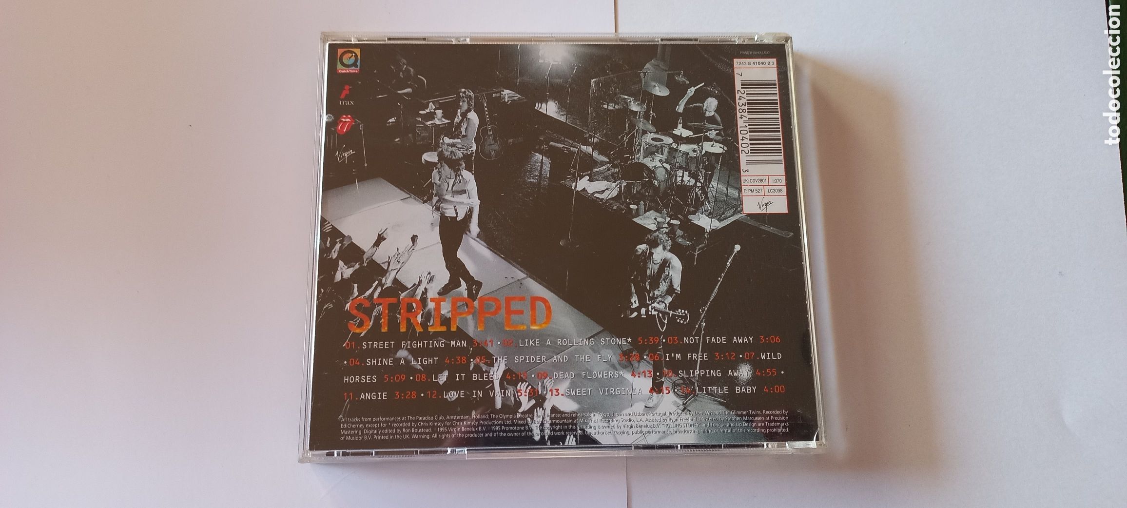 CDs de m&uacute;sica: The Rolling Stones CD Stripped + bonus video interactive como nuevo - Foto 2