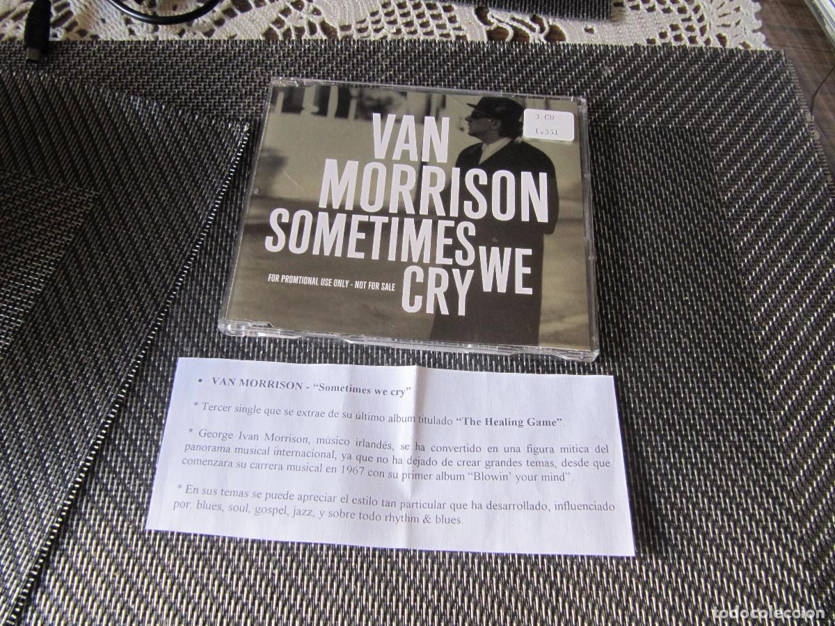 CDs de m&uacute;sica: VAN MORRISON-SOMETIMES WE CRY CD SINGLE CADENA 100 - Foto 1