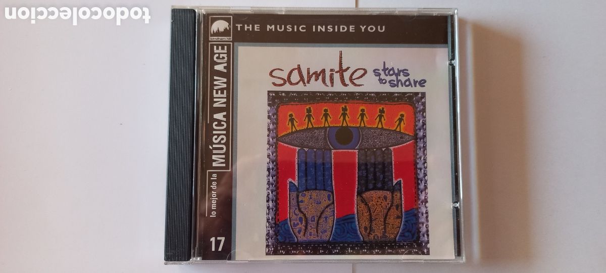 CDs de m&uacute;sica: Samite CD Stars to Share como nuevo - Foto 1