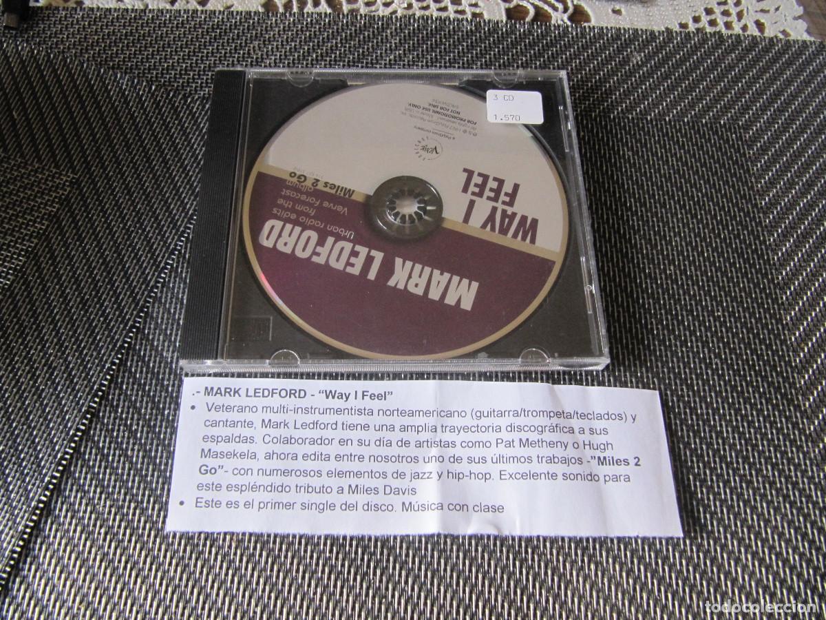 Music CDs: MARK LEDFORD WAY I FEEL PROMO CD-SINGLE CADENA 100