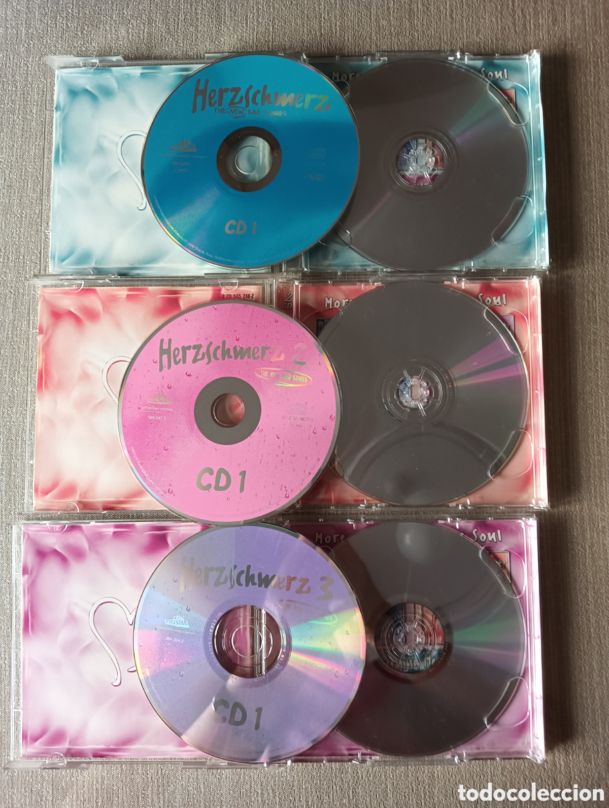 CDs de m&uacute;sica: Burning hearts. 3 CD dobles - Foto 2