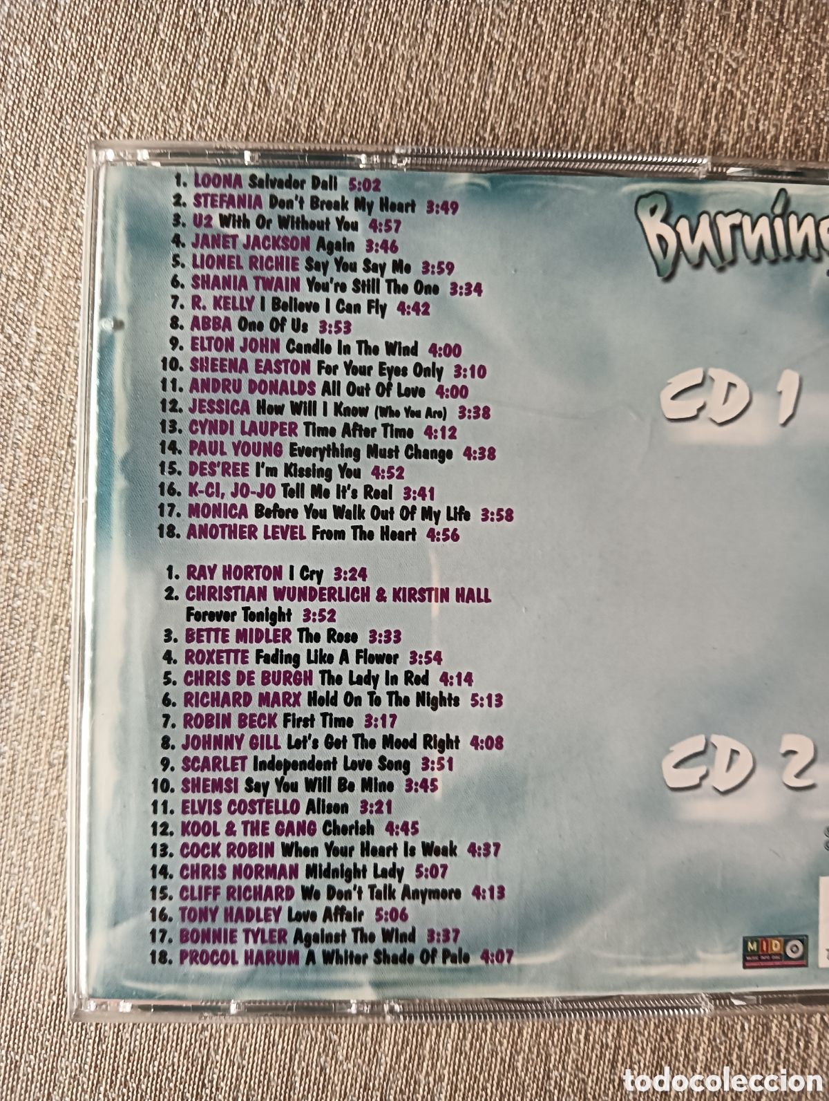 CDs de m&uacute;sica: Burning hearts. 3 CD dobles - Foto 4