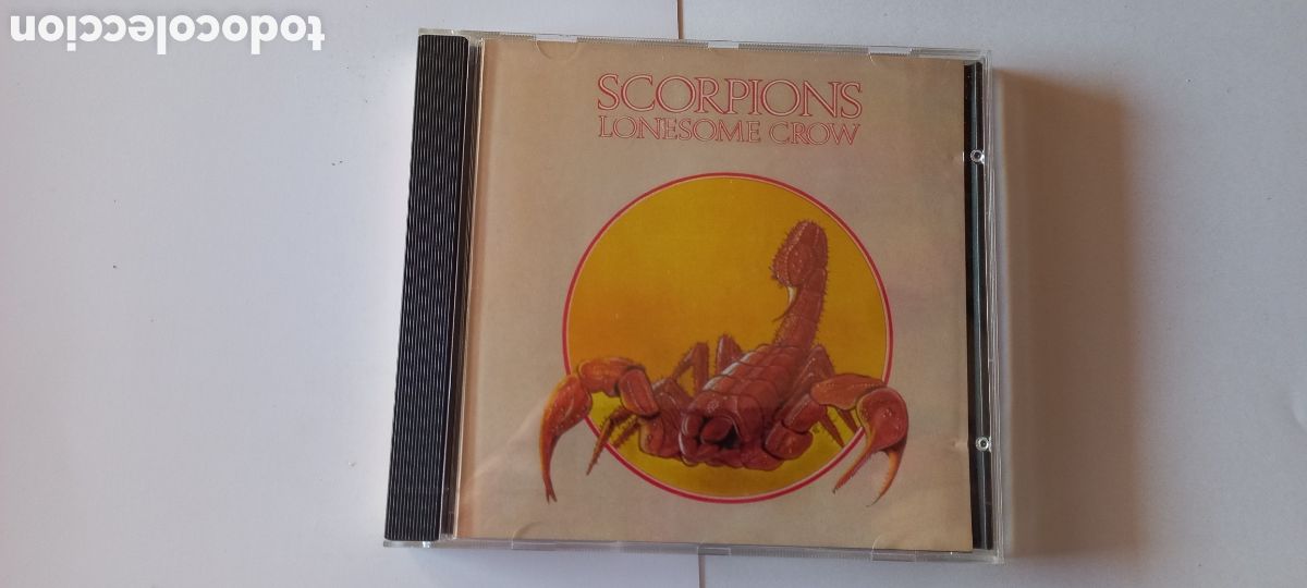 CDs de m&uacute;sica: Scorpions CD Lonesome Crow como nuevo - Foto 1