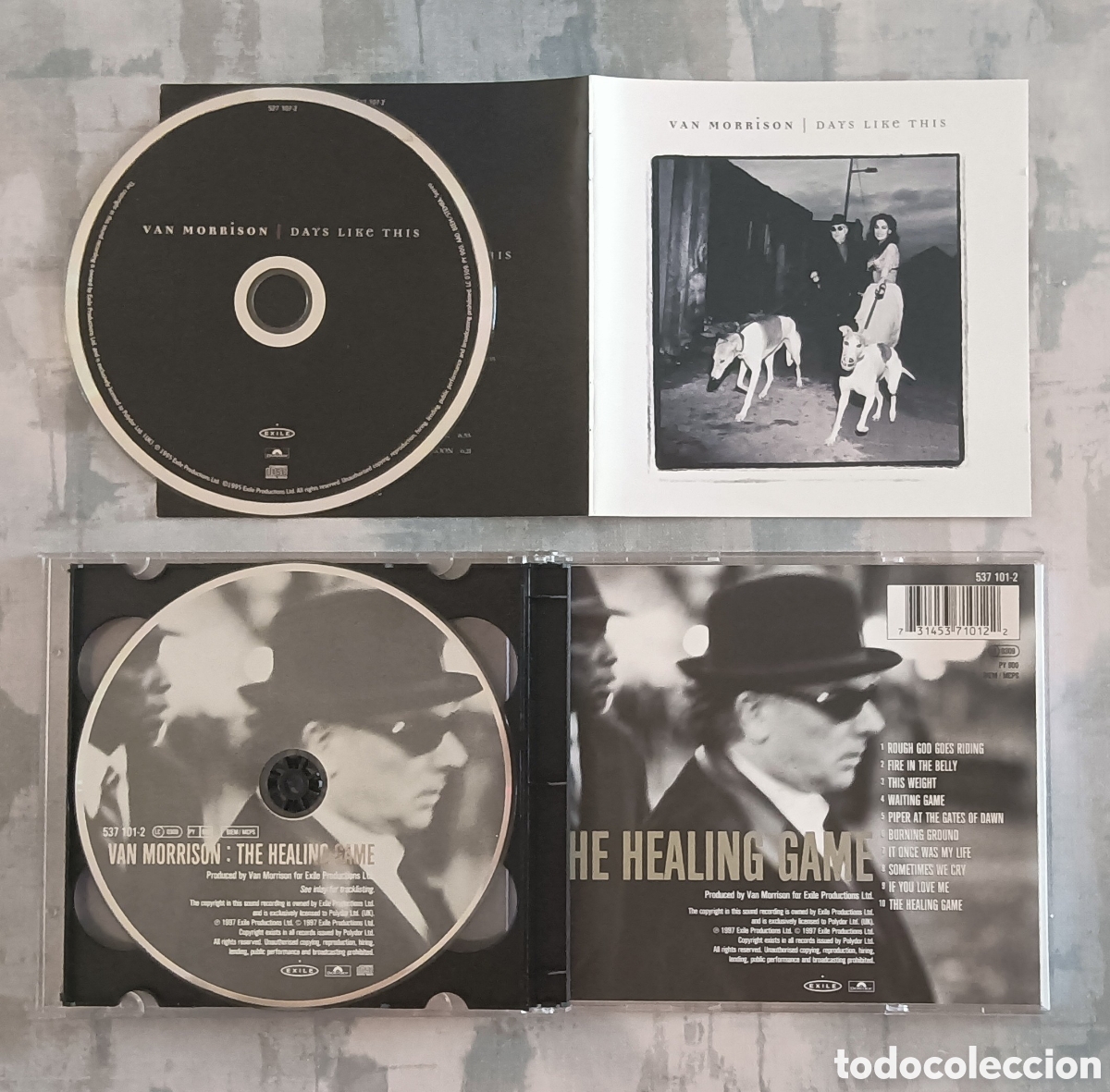 CDs de m&uacute;sica: Van Morrison - Days like this & The healing game - Foto 1