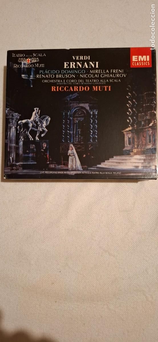 CDs de m&uacute;sica: GIUSEPPE VERDI: ERNANI (EMI - 2cd) - Foto 1