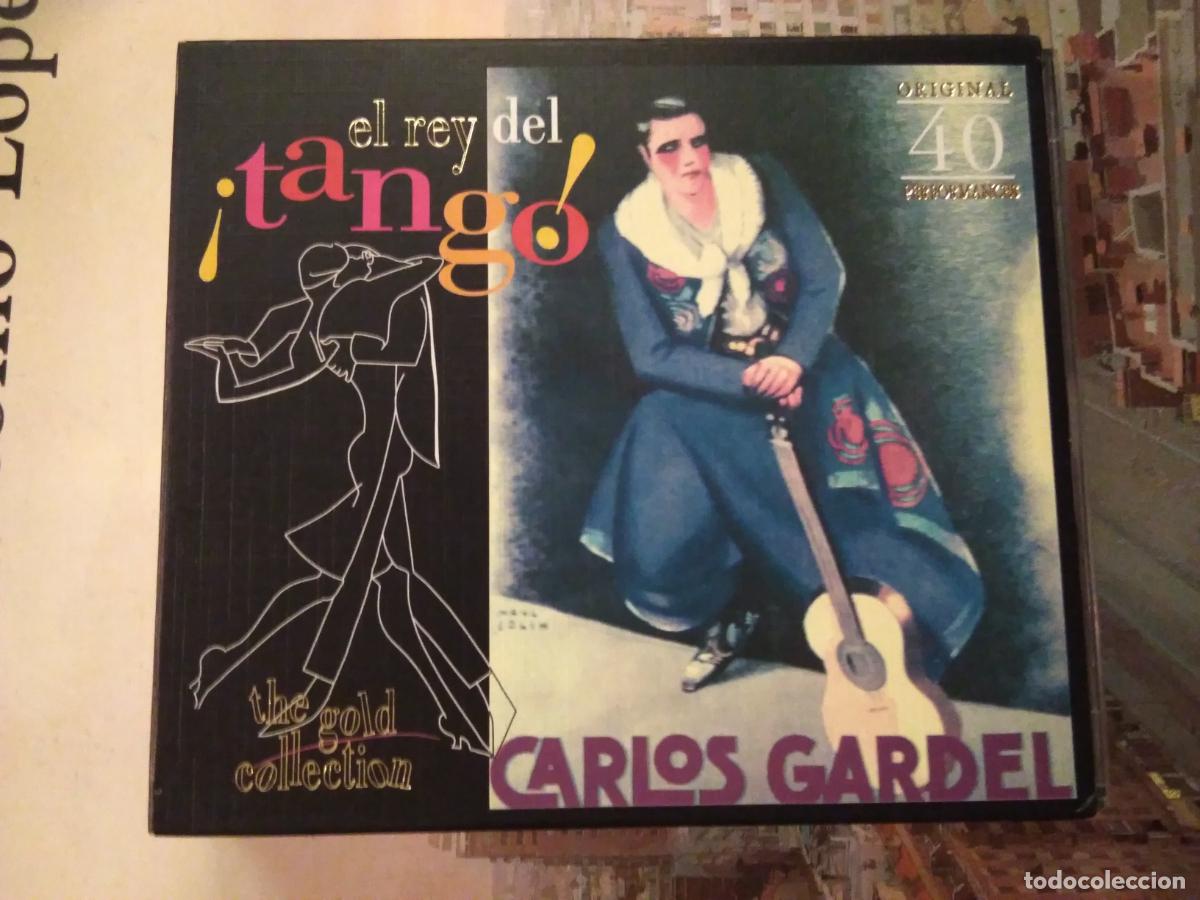 CDs de m&uacute;sica: CARLOS GARDEL EL REY DEL TANGO - Foto 3