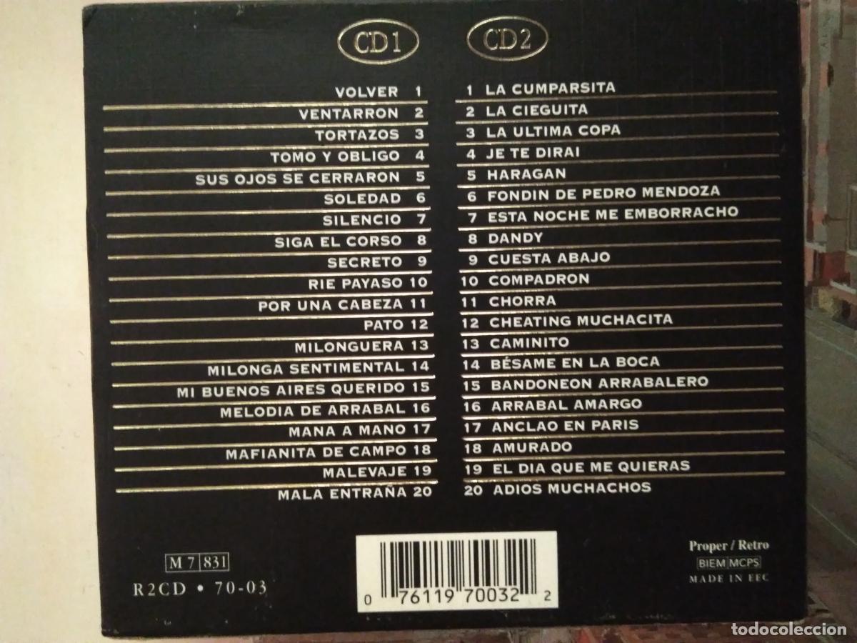 CDs de m&uacute;sica: CARLOS GARDEL EL REY DEL TANGO - Foto 6
