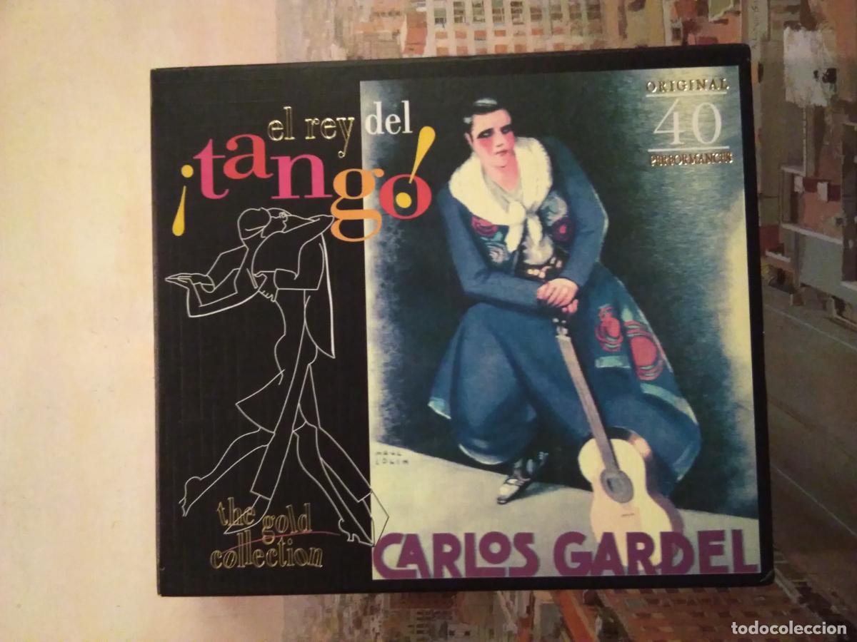 CDs de m&uacute;sica: CARLOS GARDEL EL REY DEL TANGO - Foto 1