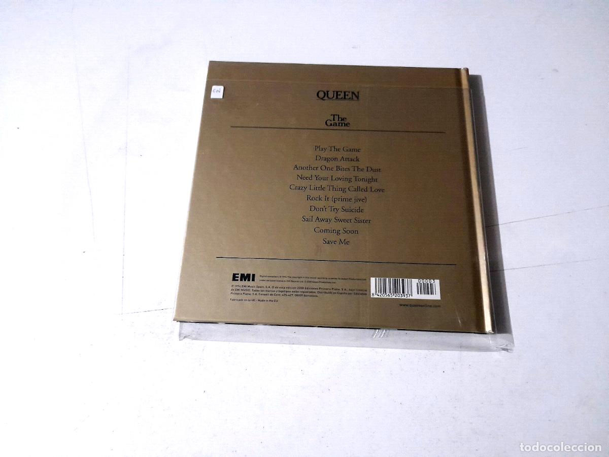 CDs de m&uacute;sica: QUEEN &rdquo;THE GAME&rdquo; CD + LIBRO 10 TRACKS COMO NUEVO - Foto 2
