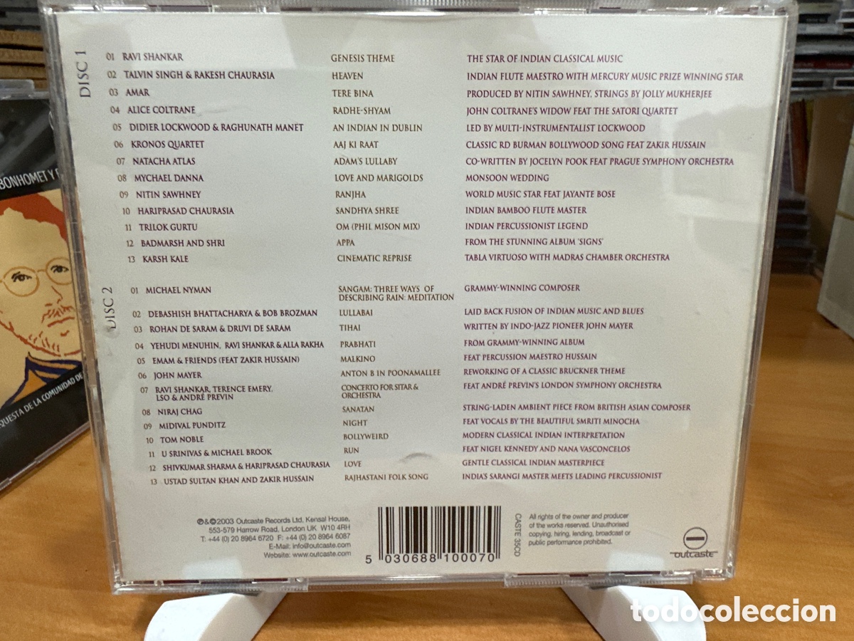 CDs de m&uacute;sica: Various - The Classical Indian Collection (2xCD, Comp) - Foto 2