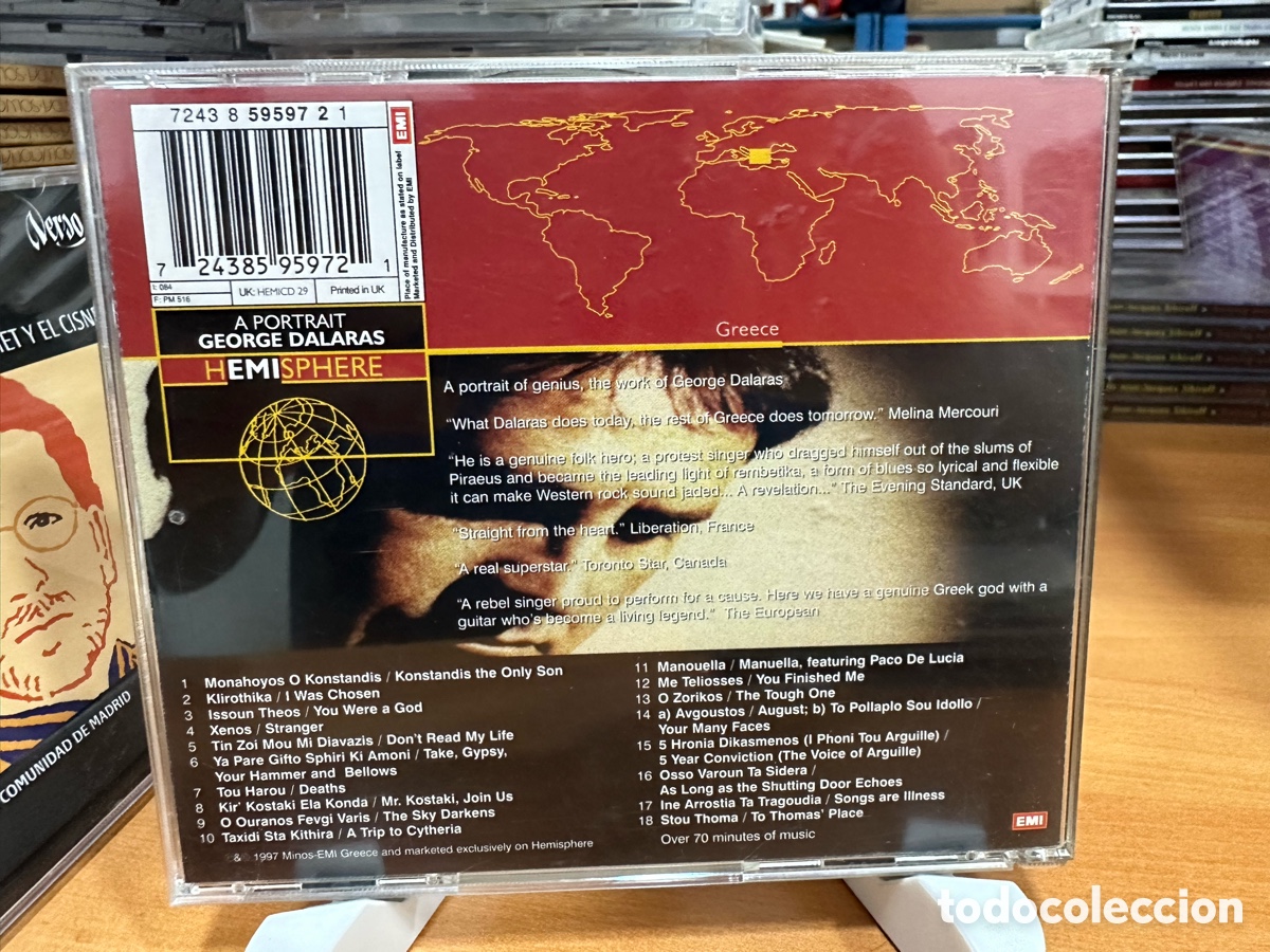 CDs de m&uacute;sica: George Dalaras - A Portrait (CD, Comp) - Foto 2