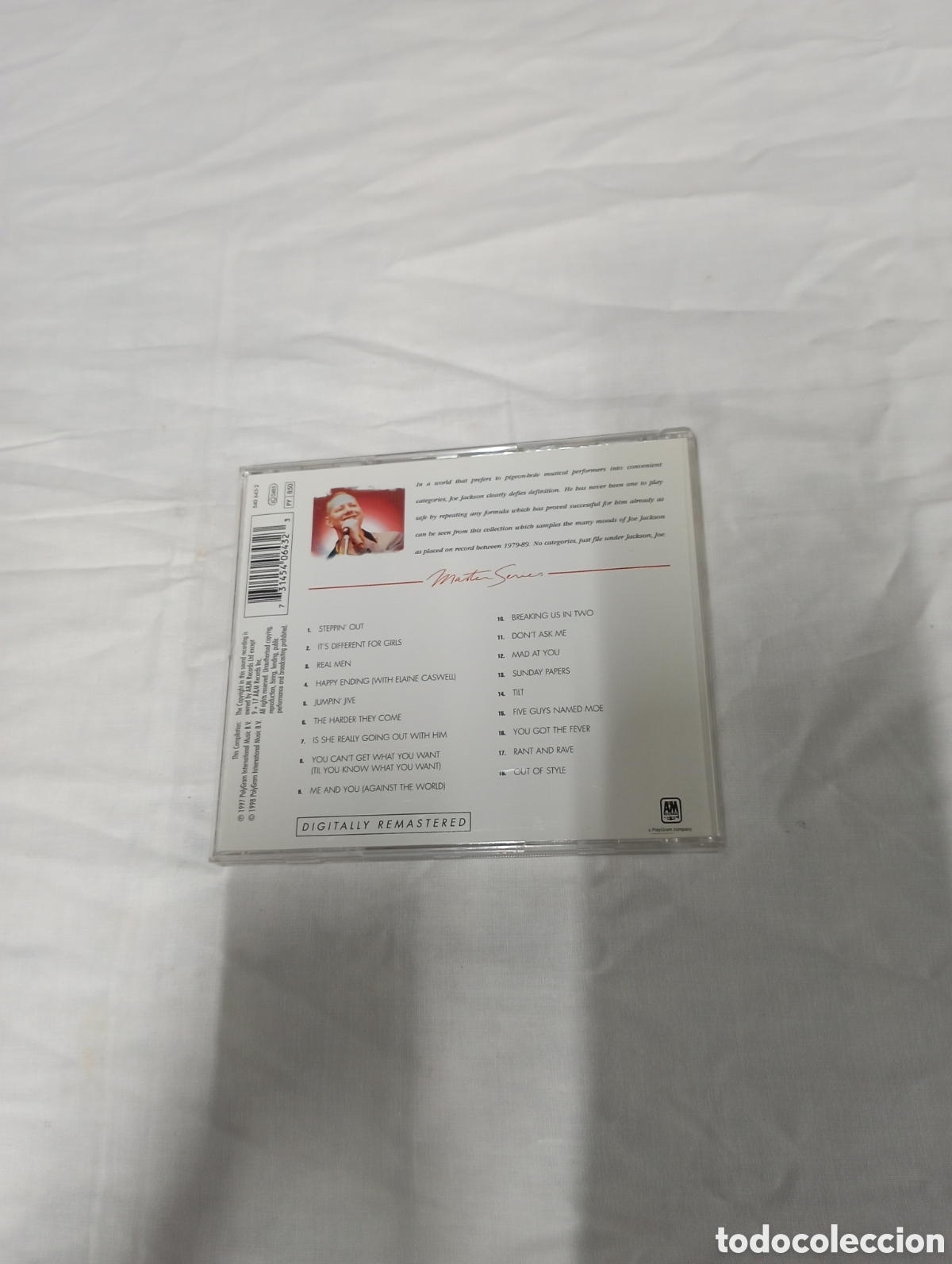 CDs de m&uacute;sica: Joe Jackson master series - Foto 2