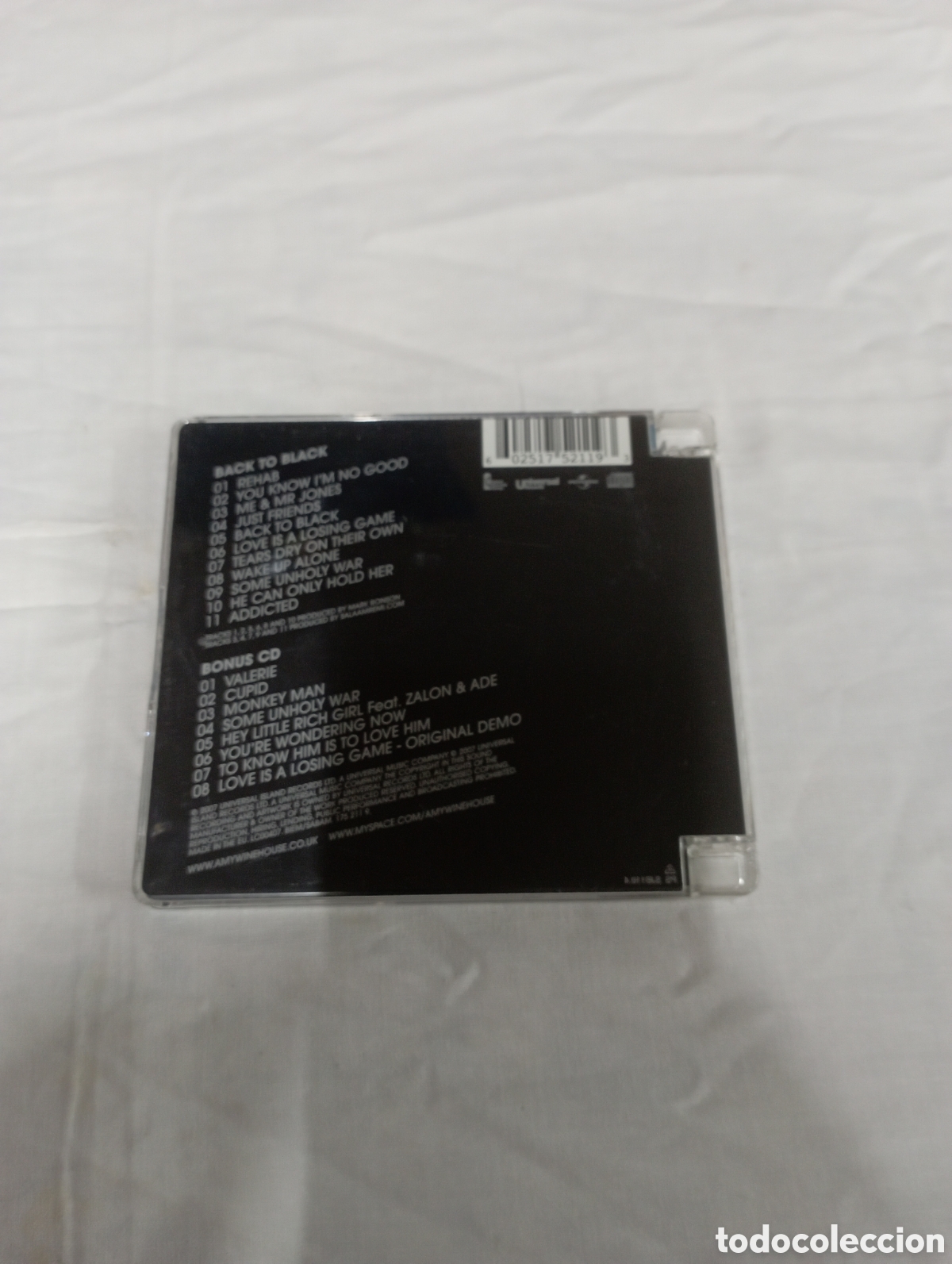 CDs de m&uacute;sica: Amy Winehouse back to black - Foto 2