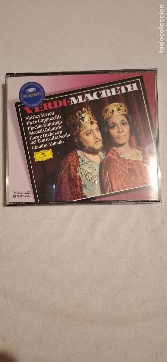 CDs de m&uacute;sica: GIUSEPPE VERDI: MACBETH (DEUTSCHE GRAMMOPHON - 2CD) - Foto 1