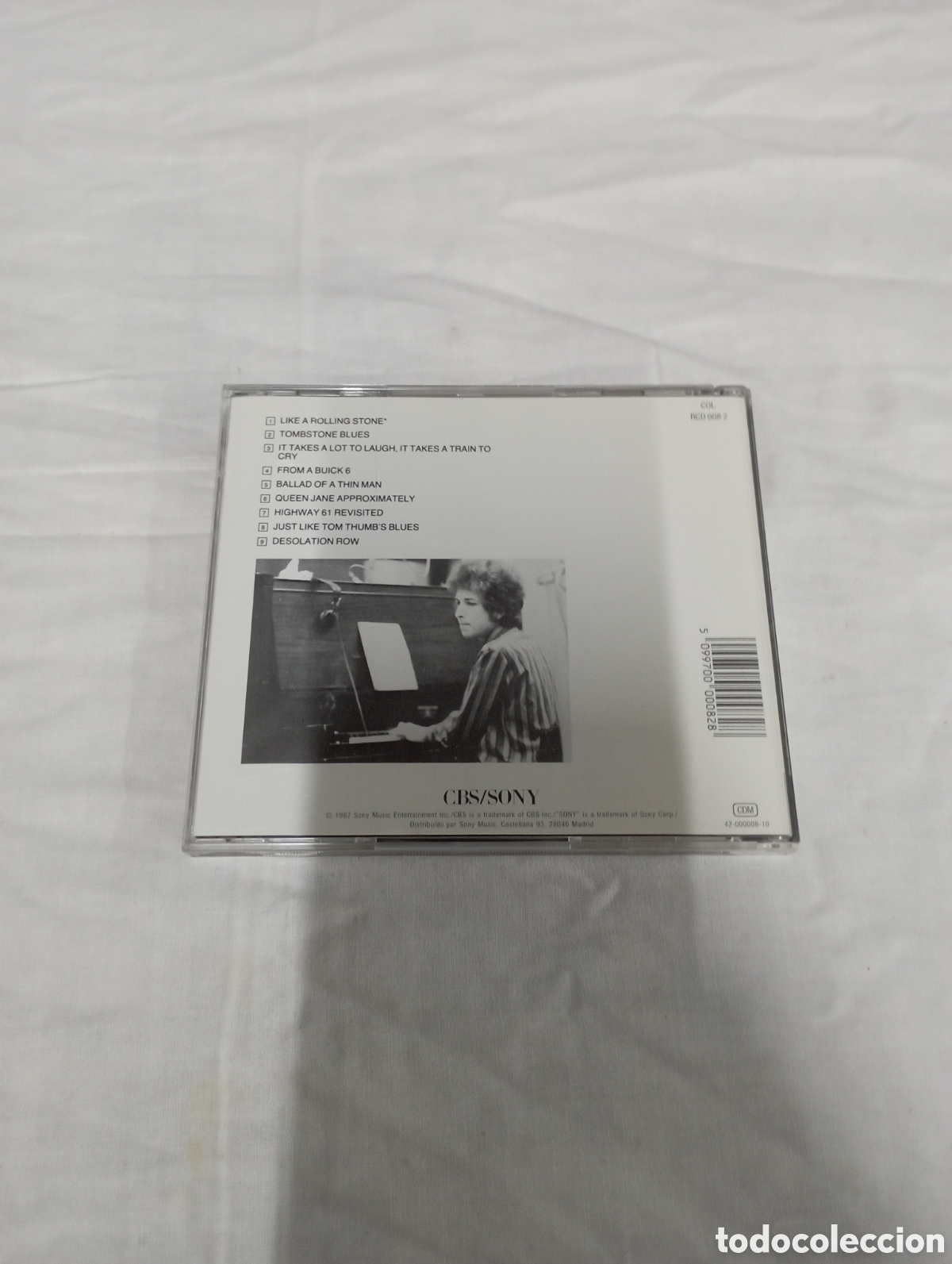 CDs de m&uacute;sica: Bob Dylan Highway 61 Revisted - Foto 2