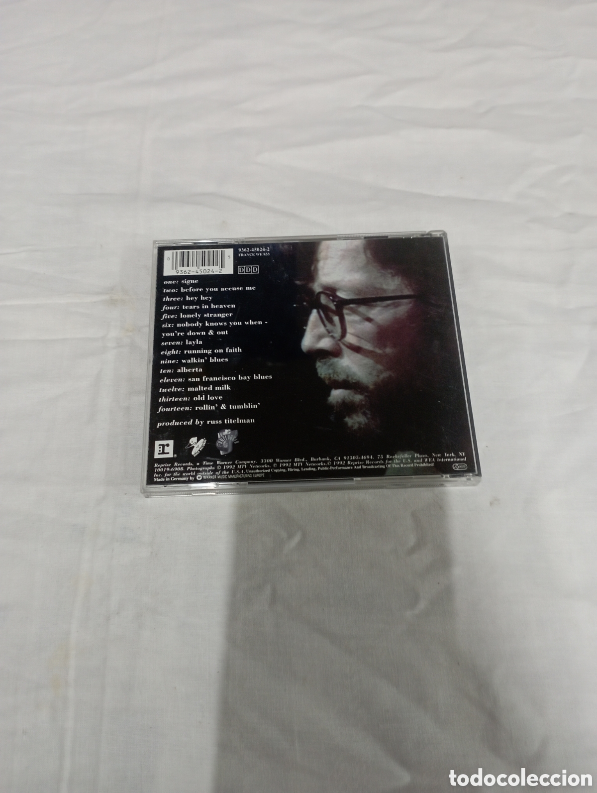 CDs de m&uacute;sica: Eric Clapton unplugged - Foto 2
