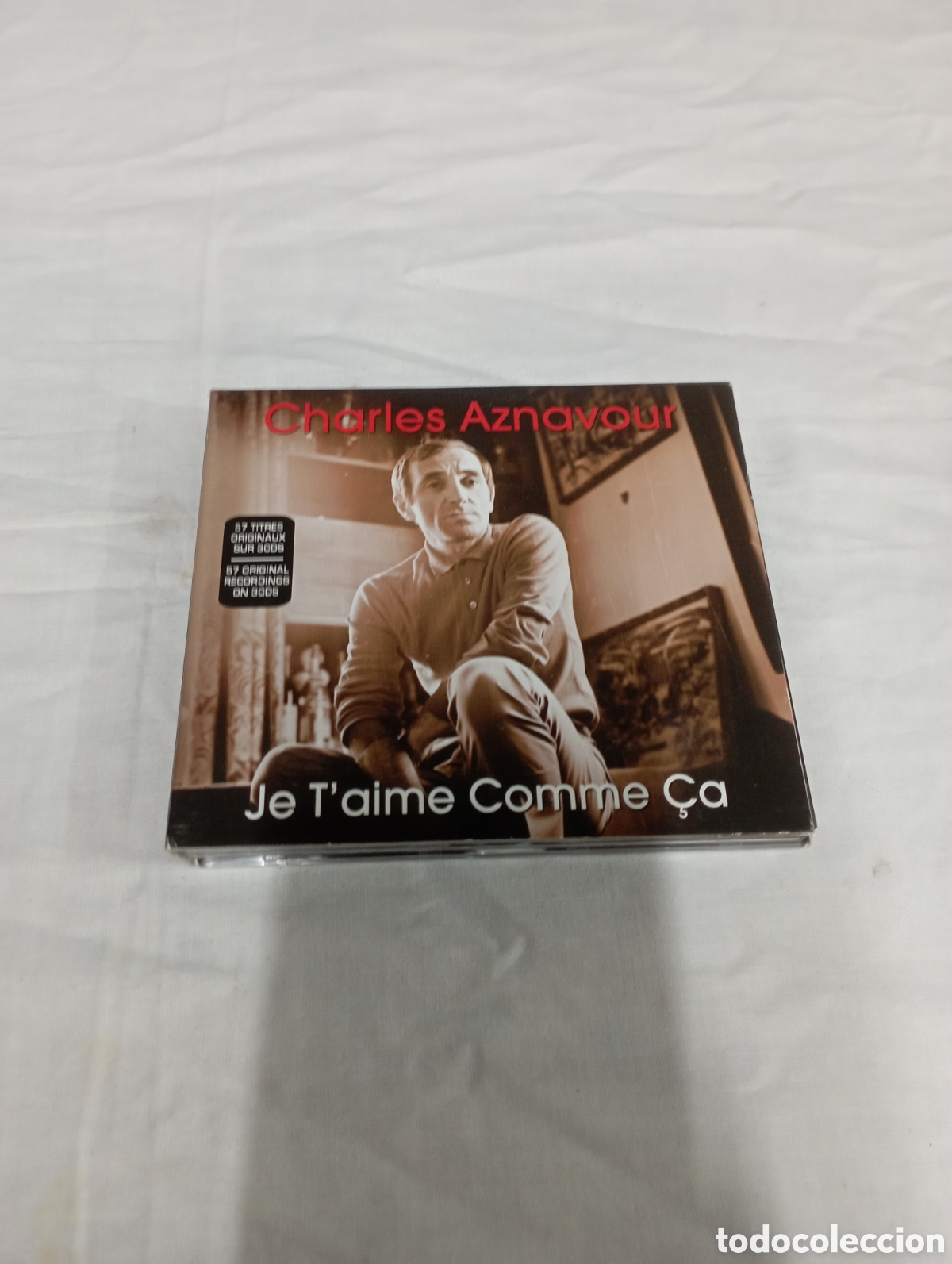 CDs de m&uacute;sica: Charles Aznavour Je Taime Comme &Ccedil;a - Foto 1