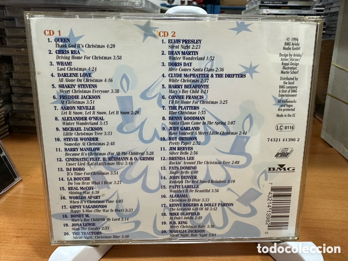 CDs de m&uacute;sica: Various - Christmas Classics - Rockin Around Christmas (2xCD, Comp) - Foto 2